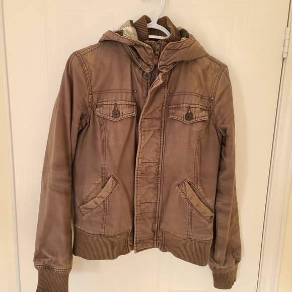TNA Aritzia Fall/Spring Jacket Brown Medium - Picture 1 of 12